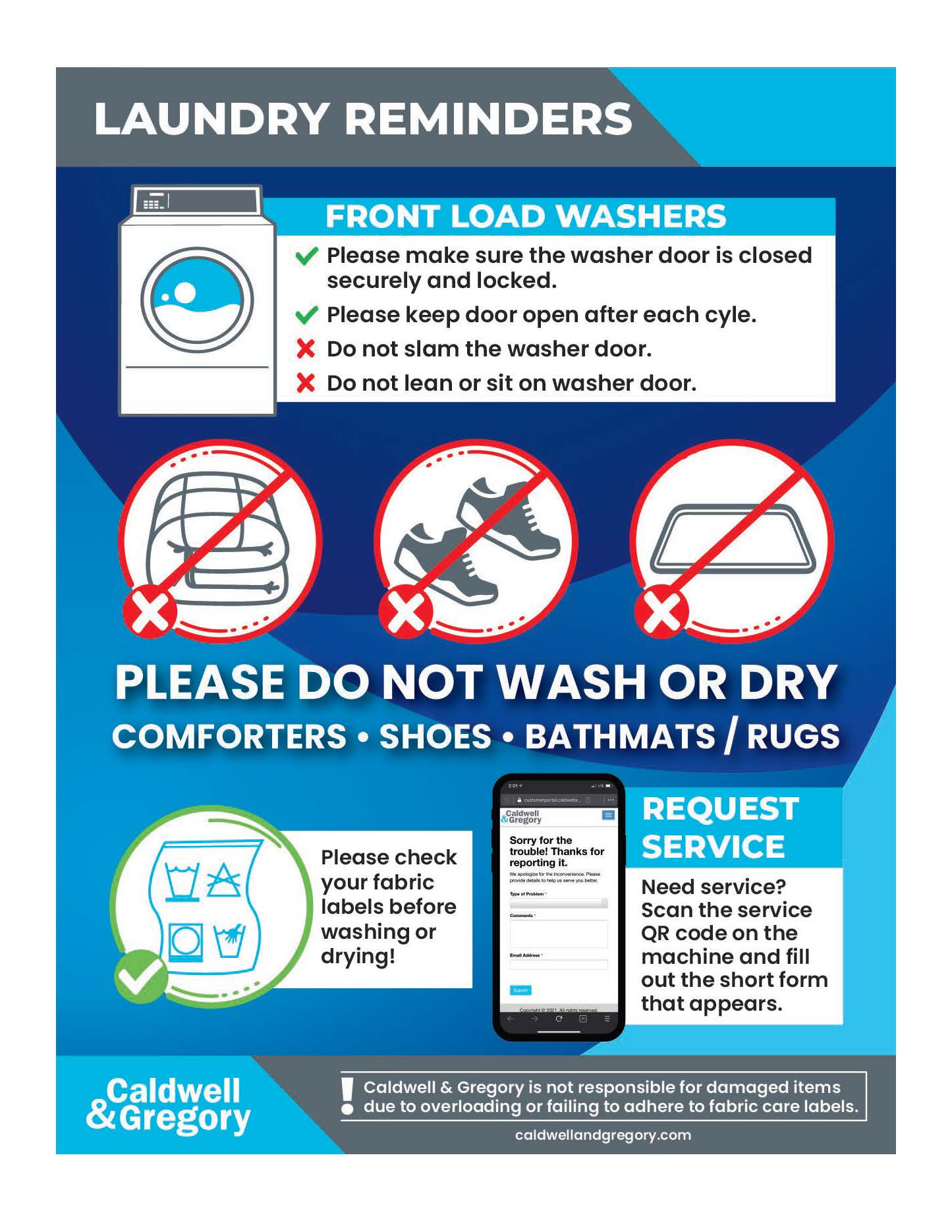 Laundry Reminders 